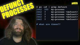 Zombie Processes Explained - How to kill *defunct* programs - You Suck at Programming #035