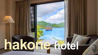 JAPAN. Hakone Hotel we can't believe it's only 4 stars - in a resort area not far from Tokyo