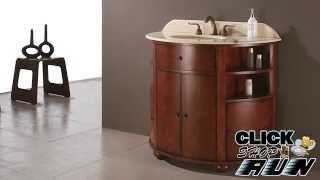 Avanity Oxford Bathroom Vanity Video Review -- Clickshopnrun.com