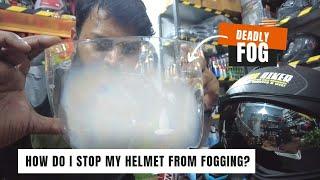 STOP! Risking your Life in Winters || Learn how to Clean Helmet 