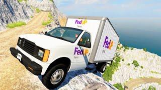 Cliff Drops 2 - BeamNG.Drive - ShowMik Crashes