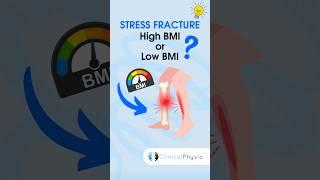 Stress Fractures & BMI #physicaltherapy #physiotherapy #runners #stressfracture