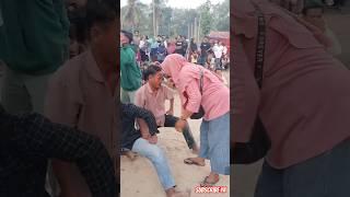 Kesurupan jatilan dimarahin orang tua nya #shorts #anakdesa #viral #jatilan