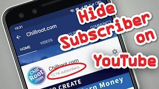 How To Hide Subscriber on YouTube Channel