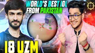 WORLD's BEST IGL 400m M416 Spray Conqueror PAKISTANI Player i8 UZM PUBG BEST Moments in PUBG Mobile