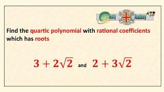 Solving a Quartic Polynomial Question with Vieta's Formulae