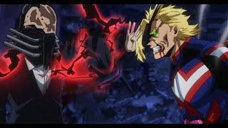 All might One For All vs All For One full fight ! Bokuno hero academia