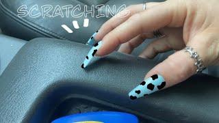 ASMR: Fast car scratching (some tapping) for Auntie Kelly