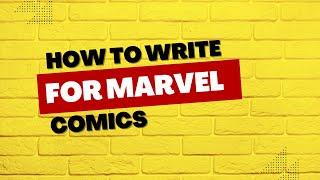 How do I write for Marvel or DC comics? #fiverr #networking #writersconnection