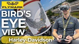 Flymark's Harley-Davidson FPV Drone Fly Thru