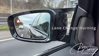 BMW 2018 G30 520d - Lane Change Warning