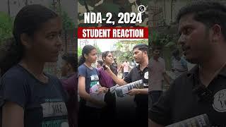 Inside the Minds of NDA-2, 2024 Aspirants Post-Exam!!| NDA Exam Students Reaction #Shorts #DW #PW