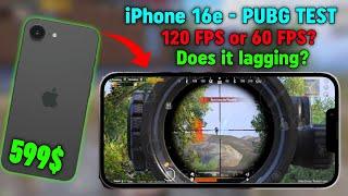 iPhone 16e PUBG TEST | 120FPS or 60FPS? | Does it lagging?