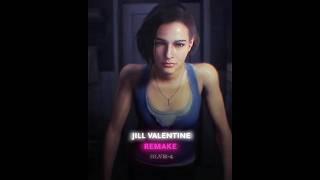 Jill Valentine resident evil 3 Original vs Remake | 4k #residentevil #jillvalentine ib:@HeistRE