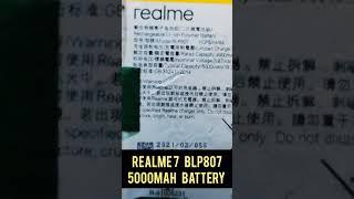 Oppo Realme 7 Blp807 5000Mah #themobileguru