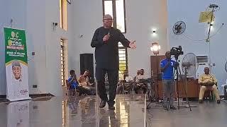 Mr PETER OBI LECTURES AT THE PHARMACEUTICAL SOCIETY OF NIGERIA