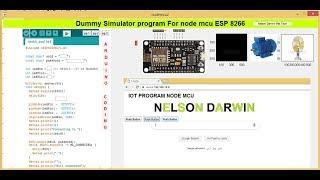 Node mcu simulator(PART 01) || esp8266 simulator || Wifi based IOT simulation || IOT simulator