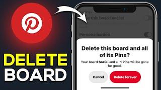 How To Delete Board On Pinterest - Easy Guide