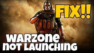 How to fix warzone not launching | call of duty warzone not starting on pc