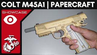 Colt M45A1 Marine Pistol | Papercraft (Hoborginc)