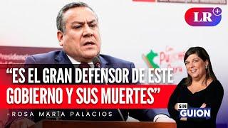 GUSTAVO ADRIANZÉN culpa de violentos a los FALLECIDOS en protestas