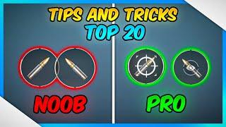 TOP 20 PRO TIPS AND TRICKS FOR PUBG MOBILE/BGMI | PUBG MOBILE TIPS AND TRICKS