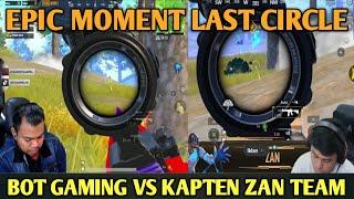 KAPTEN ZAN VS BOT GAMING DI LAST CIRCLE | PUBG MOBILE BATTLEE OF MIRROR ISLAND