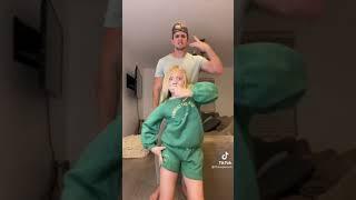 Everleigh Rose tiktok with Cole Labrant *stung by a wasp?!*