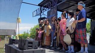 Laotian children fashion show at the Lao New Year @ Wat Orange in Fresno