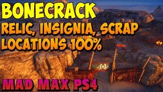 Mad Max - Bonecrack Relic, Insignia, and Scrap locations - Gameplay