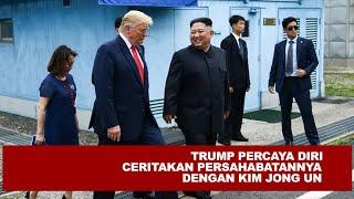 TRUMP CERITAKAN PERSAHABATANNYA DENGAN KIM JONG UN DALAM KAMPANYENYA #trump #donaldtrump #kimjongun