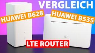 HUAWEI B535 vs. B628 4G-LTE-Router im Test