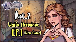 Innocent Witches 0.9 B : Act2 Chapter 1. And so it begins [ Waifu Hermione ] EP.1 [ Start new game ]