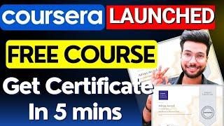 Get FREE MS Excel Courses Online with Certificate on Coursera [2025]  | Without Financial Aid