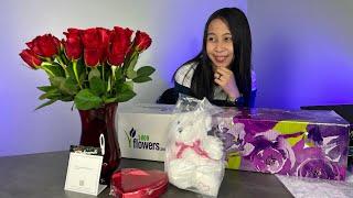 @1800flowers Red Roses Surprise Flower Delivery Unboxing