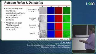 Paul Voyles - Data-Information-Knowledge: Material Microscopy Problems w/ Computational Solutions?