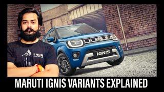 Maruti Ignis Facelift 2020 Variants Explained | Sigma, Delta, Zeta, Alpha | Maruti Ignis Facelift |