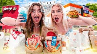 BRITISH People Try AMERICAN FAST FOOD Ft. BambinoBecky