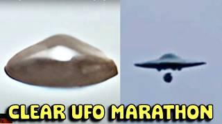 Clear UFO Footage Compilation FULL SERIES MARATHON! UAP You Can Sleep To