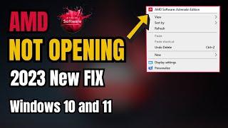How to Fix AMD Radeon Software Not Opening on Windows 10 & 11 (2023)