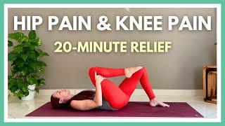 Yoga for HIPS and KNEES  Stop Hip Pain & Knee Pain!