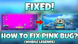 How to fix Pink Lobby bug on Mobile legends #ml bugs