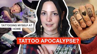 How Tiktok Inspired a Generation of Tattoo Scratchers