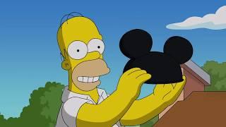 The Simpsons welcome their new Corporate overlords! - Disney Plus