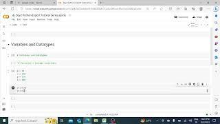 Basic Python Variables and Datatypes explained in Google Colab | Day 2 | Python Tutorial