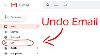 How To Recall A Message In Gmail That's Already Sent