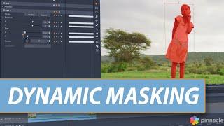 Dynamic Video Masking in Pinnacle Studio 24