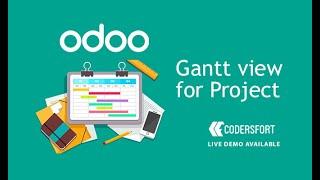 How to plan the projects in odoo | Odoo Gantt view for Projects | How to plan odoo projects