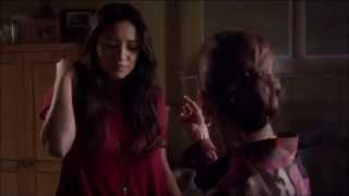 Pretty Little Liars 4x03 -  Emily and Pam Talk About Family Services