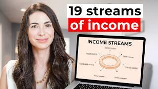 My 19 sources of income at age 34